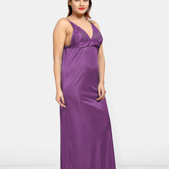 Be You Pack Of 4 Satin Maxi Nightdress