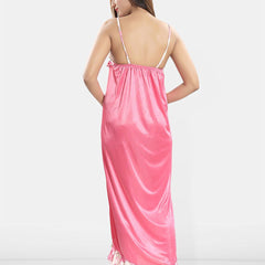 Be You Satin Maxi Sweat Nightdress