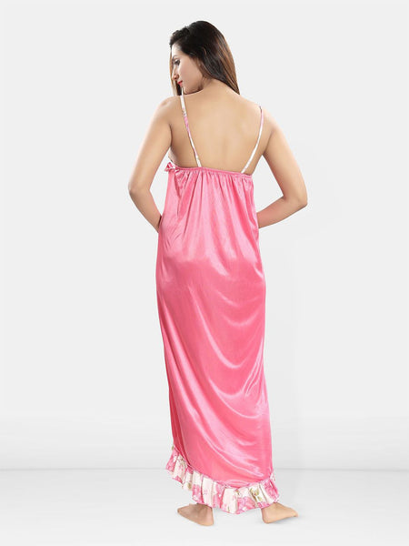 Be You Satin Maxi Sweat Nightdress