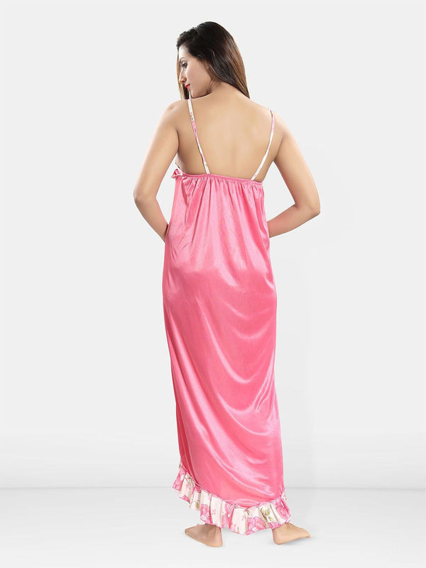 Be You Satin Maxi Sweat Nightdress