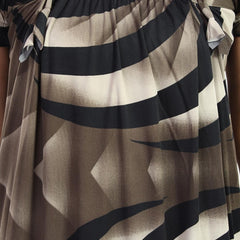 Be You Printed Square Neck Maxi Nightdress