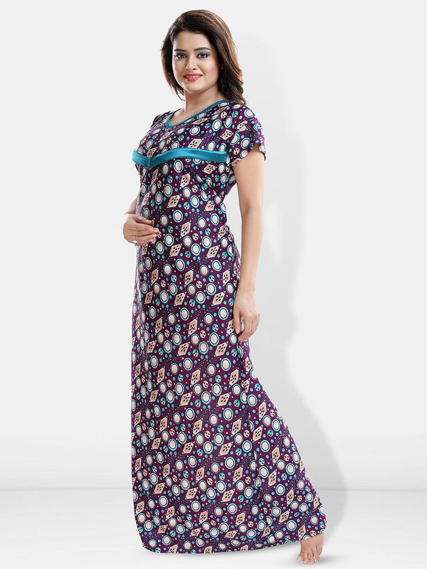 Be You Printed Maxi Nightdress