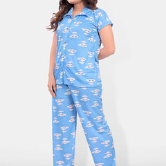 Be You Women Graphic Printed Night suit