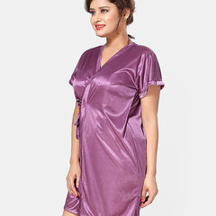 Be You Women Satin Nightdress
