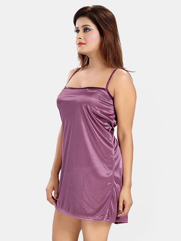 Be You Women Satin Nightdress