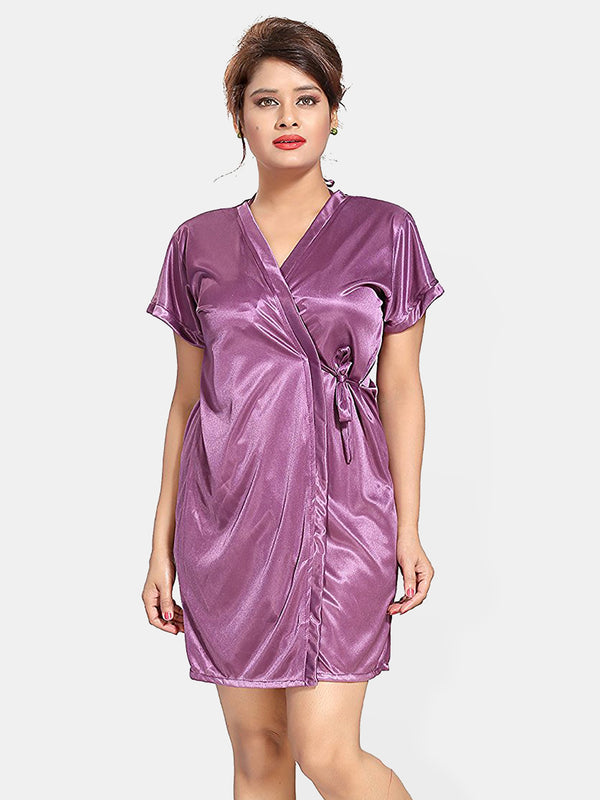 Be You Women Satin Nightdress
