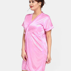Be You Women Satin Nightdress