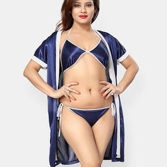 Be You Women Satin Nightdress