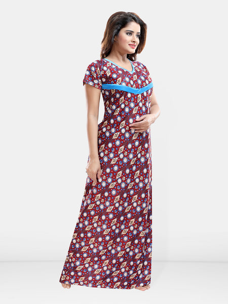 Be You Printed Maxi Nightdress