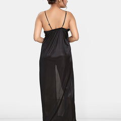Be You Women Maxi Net Nighty Nightdress