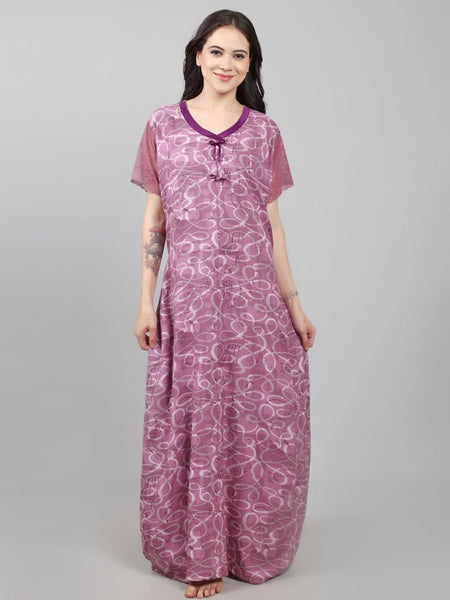 Be You Printed Maxi Nightdress