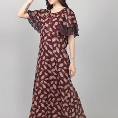 Be You Printed Maxi Nightdress