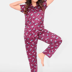 Be You Women Printed Night suit