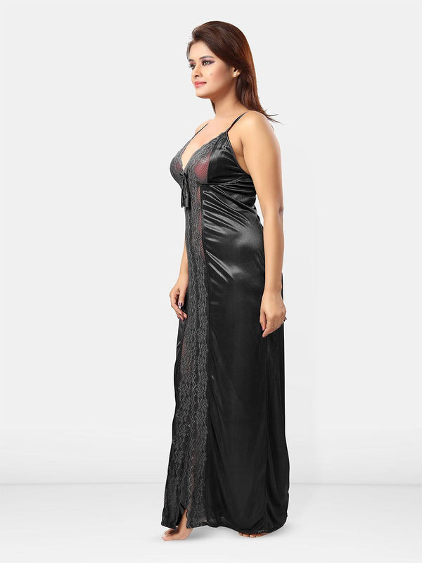 Be You Satin Maxi Sweat Nightdress