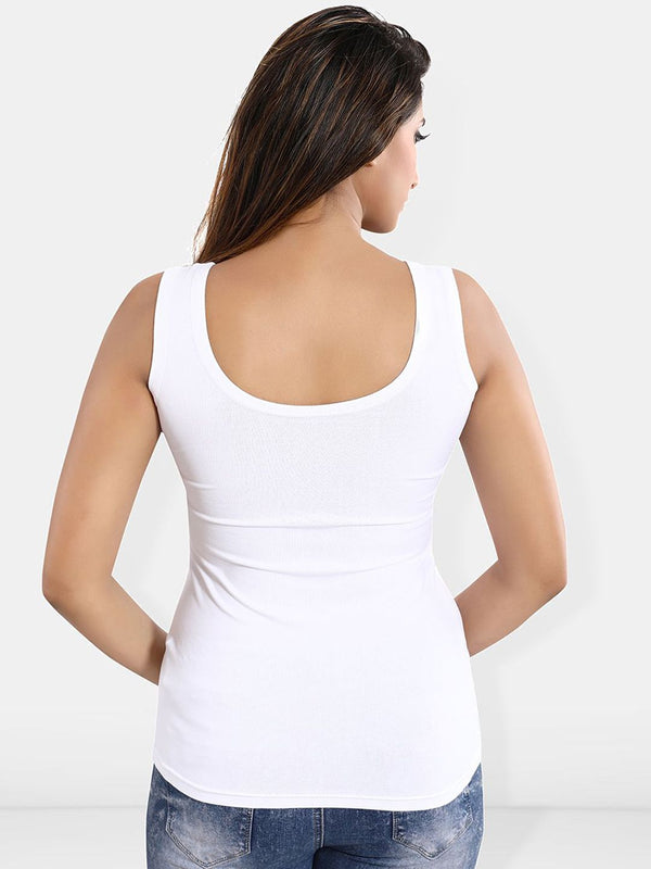 Be You Women Pack Of 2 Cotton Non-Padded Camisoles