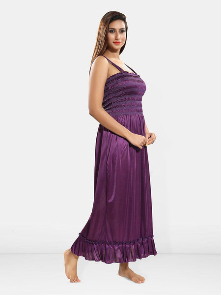 Be You Satin Maxi Nightdress with Robe