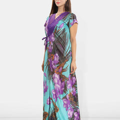 Be You Women Pack Of 2 Printed Maxi Nightdress
