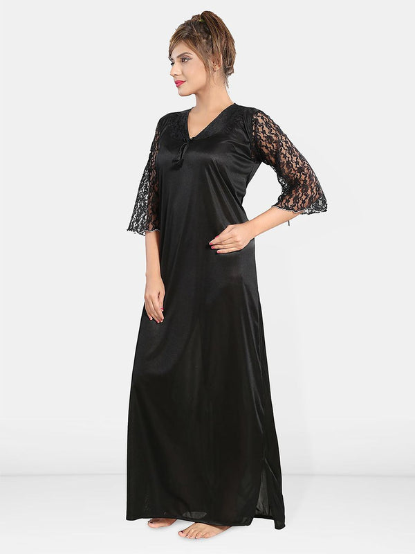 Be You V-Neck Maxi Sweat Nightdress