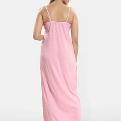 Be You Lace Cotton Maxi Nightdress