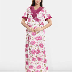 Be You Floral Printed Maxi Nightdress
