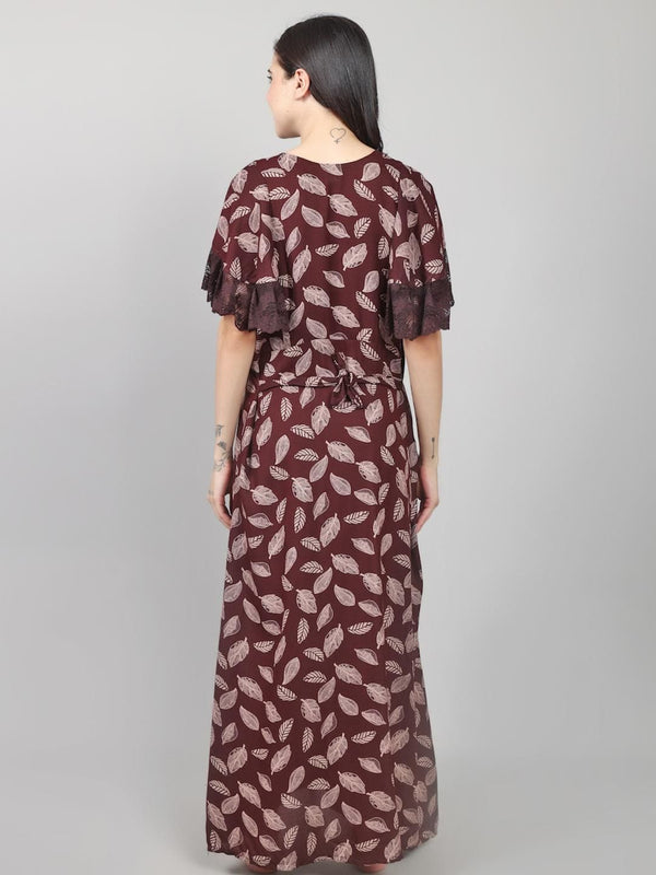 Be You Printed Maxi Nightdress