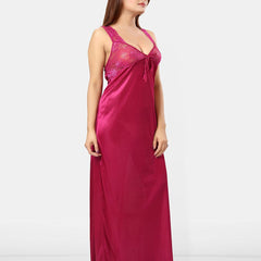 Be You Satin Maxi Sweat Nightdress