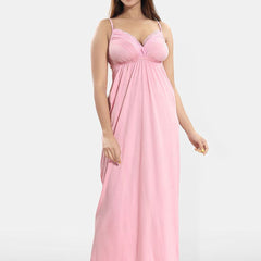 Be You Lace Cotton Maxi Nightdress