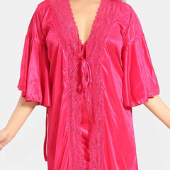 Be You Women Solid Nightdress