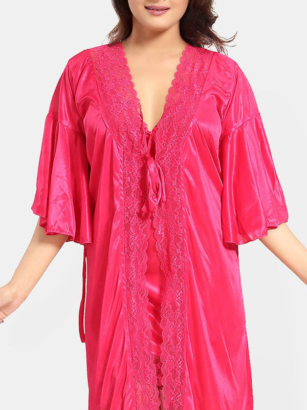 Be You Women Solid Nightdress
