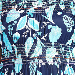 Be You Women Floral Printed Satin Maxi Nightdress