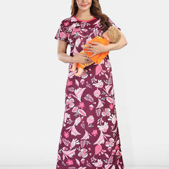 Be You Printed Maxi Nightdress