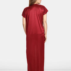 Be You Women V-Neck Maxi Nightdress