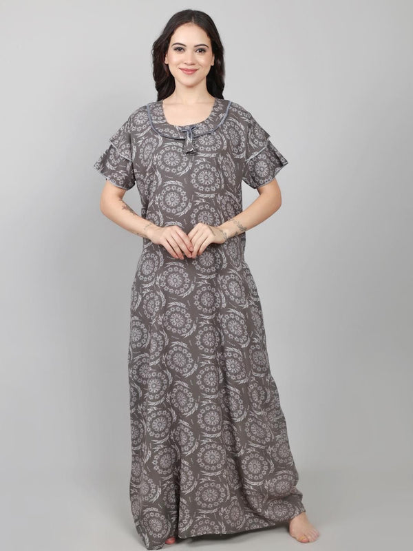 Be You Printed Maxi Nightdress