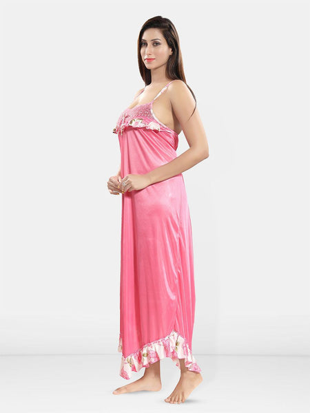 Be You Satin Maxi Sweat Nightdress