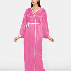 Be You  Women Solid Maxi Nightdress
