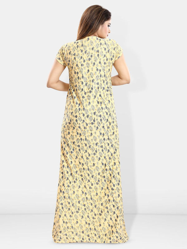 Be You Printed Maternity Maxi Nightdress