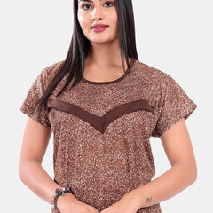 Be You Printed Maxi Nightdress