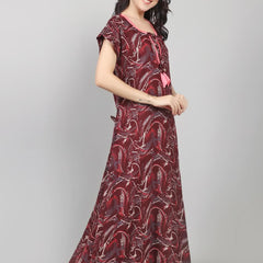 Be You Printed Maxi Nightdress