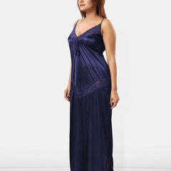 Be You Women Shoulder Straps Maxi Nightdress