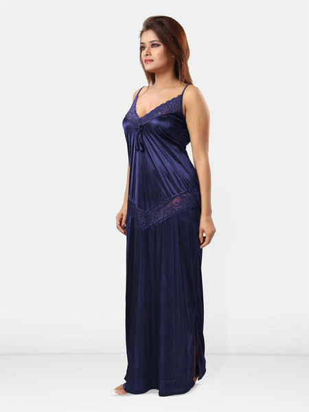 Be You Women Shoulder Straps Maxi Nightdress