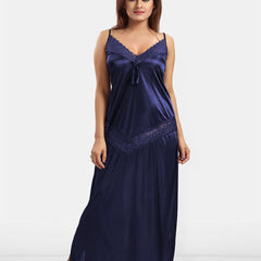 Be You Women Shoulder Straps Maxi Nightdress