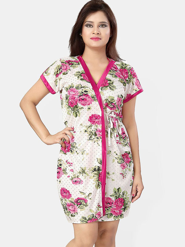 Be You Women Printed Nightdress