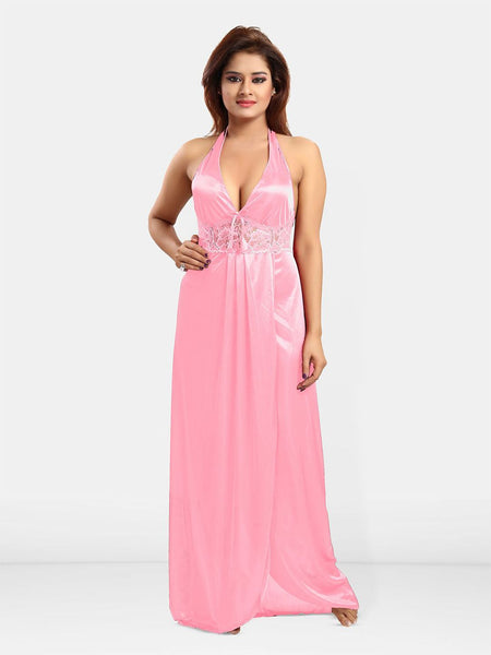 Be You Halter Neck Maxi Sweat Nightdress