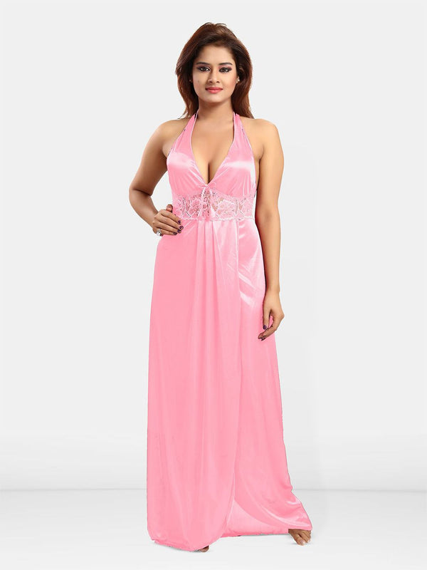 Be You Halter Neck Maxi Sweat Nightdress
