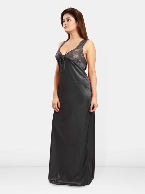 Be You Shoulder Straps Maxi Sweat Nightdress