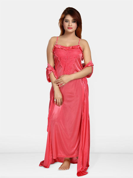 Be You Women 2 pieces Maxi Wrap Nightdress