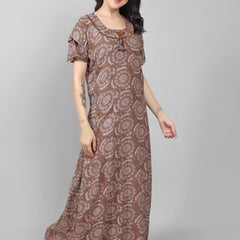 Be You Printed Maxi Nightdress