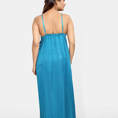Be You Women Set of 4 Satin Wrap Nightdress