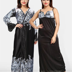 Be You Maxi Wrap Nightdress With Robe
