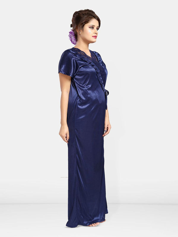 Be You Women 2 pieces Maxi Wrap Nightdress